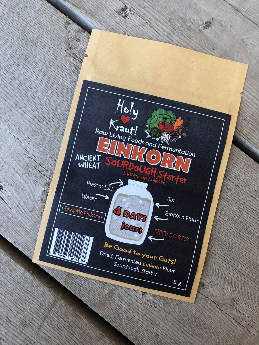 Einkorn Sourdough Starter Einkorn Flour Holykraut