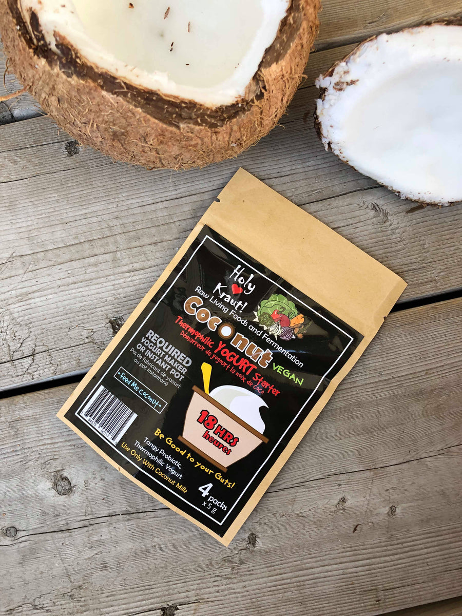 Coconut Yogurt Starter Vegan Holykraut