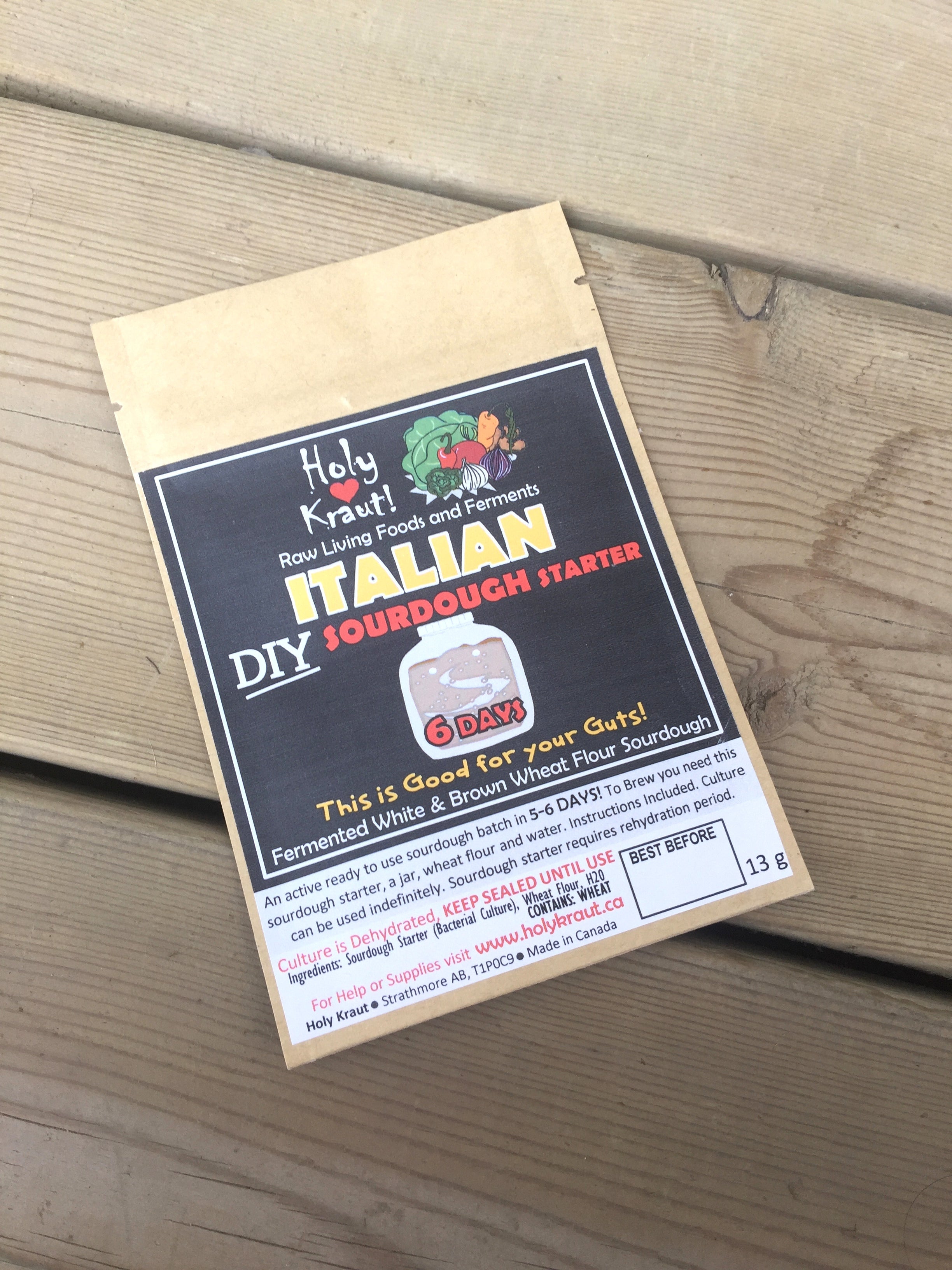 Italian Sourdough Starter - Wheat Flour