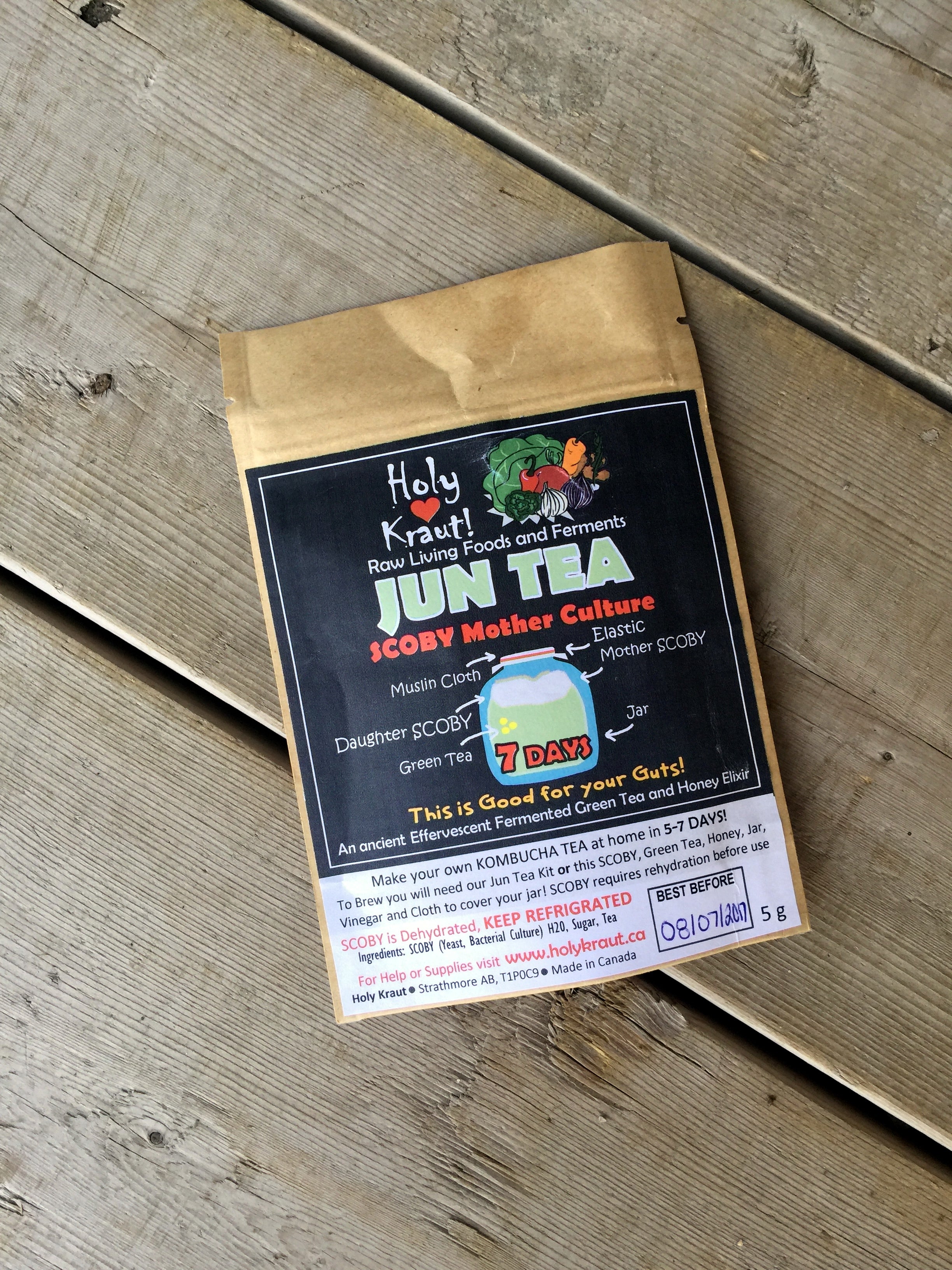 Jun Kombucha and Bottle Kit - 1 Gallon