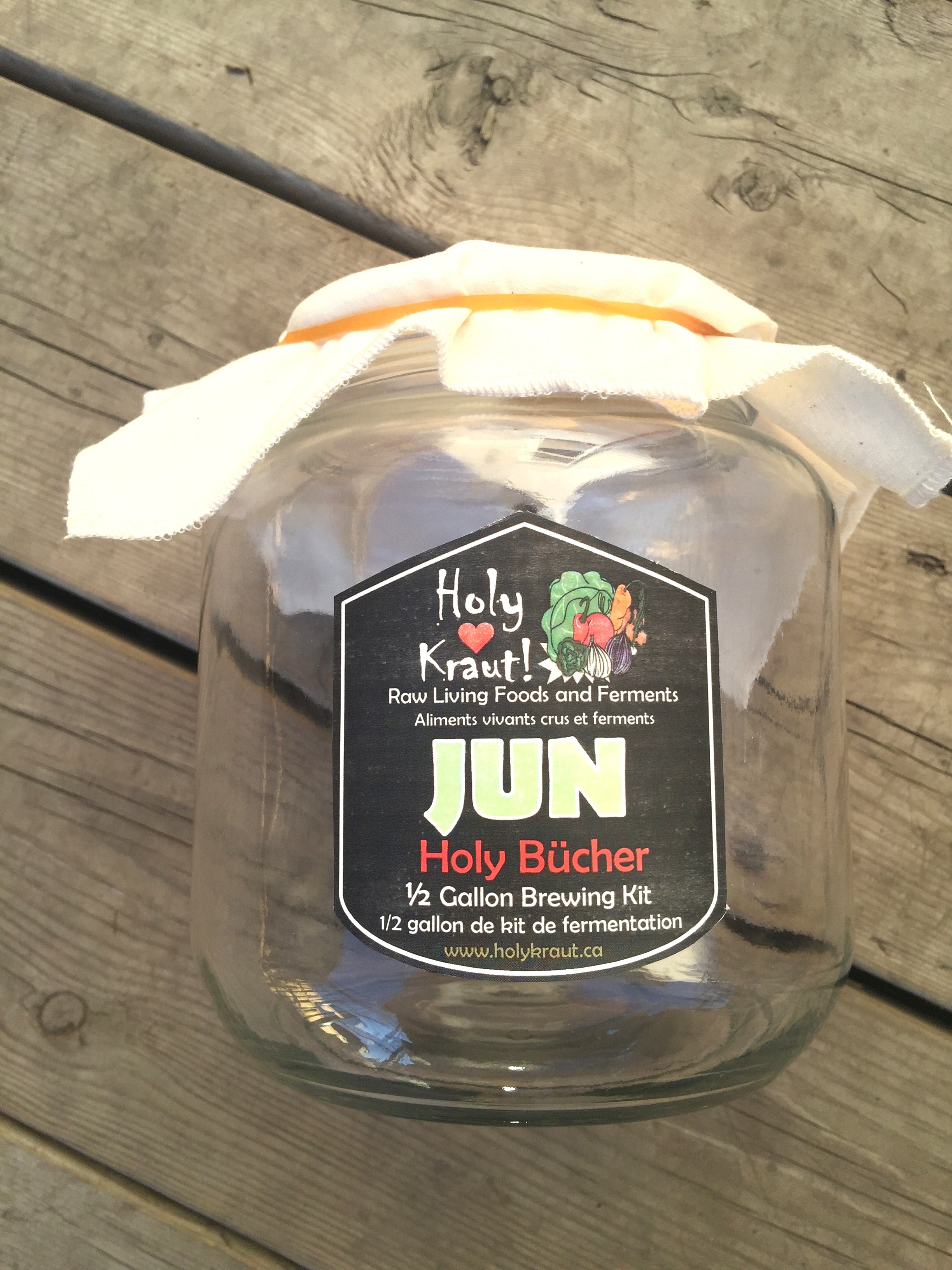 Kombucha Jar Only - 1/2 Gallon