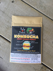 Black Kombucha and Bottle Kit - 1 Gallon