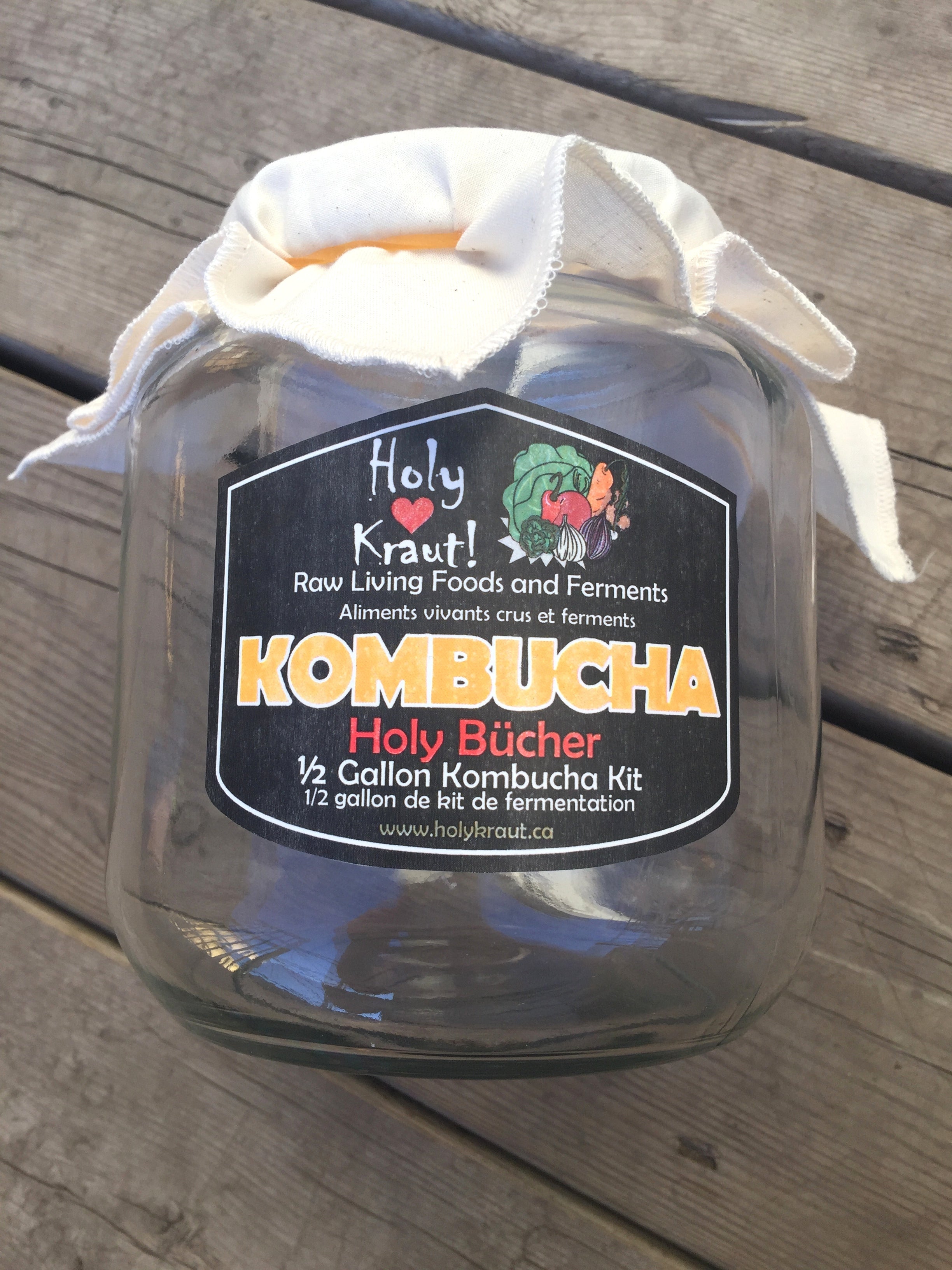 Kombucha Jar Only - 1/2 Gallon