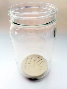 Wide-Mouth  Jar Weight - Pebble