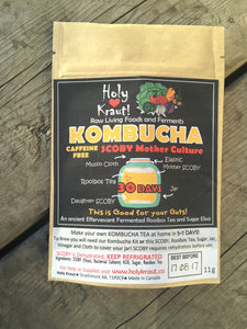 Caffeine FREE Kombucha and Bottle Kit - 1 Gallon