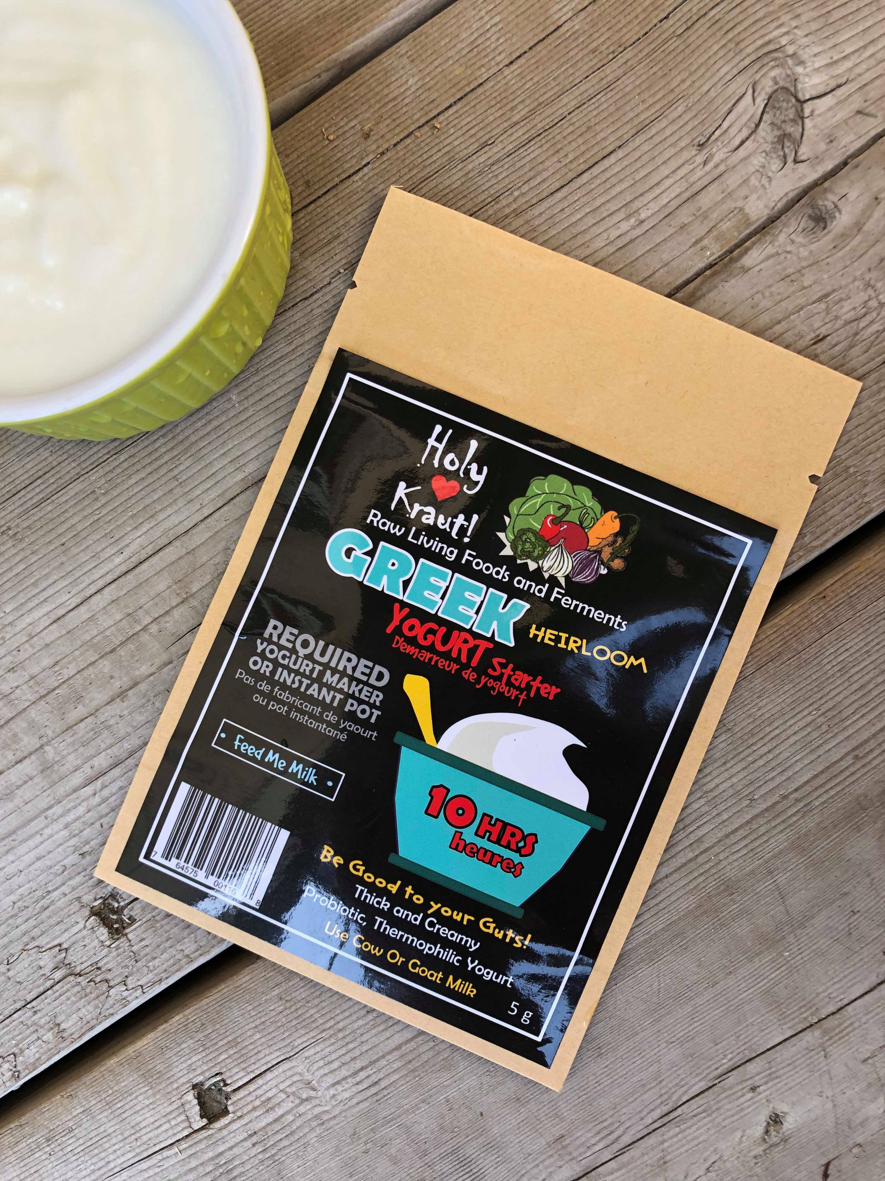 GREEK Yogurt Starter - Thermophillic