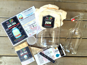Jun Kombucha and Bottle Kit - 1 Gallon