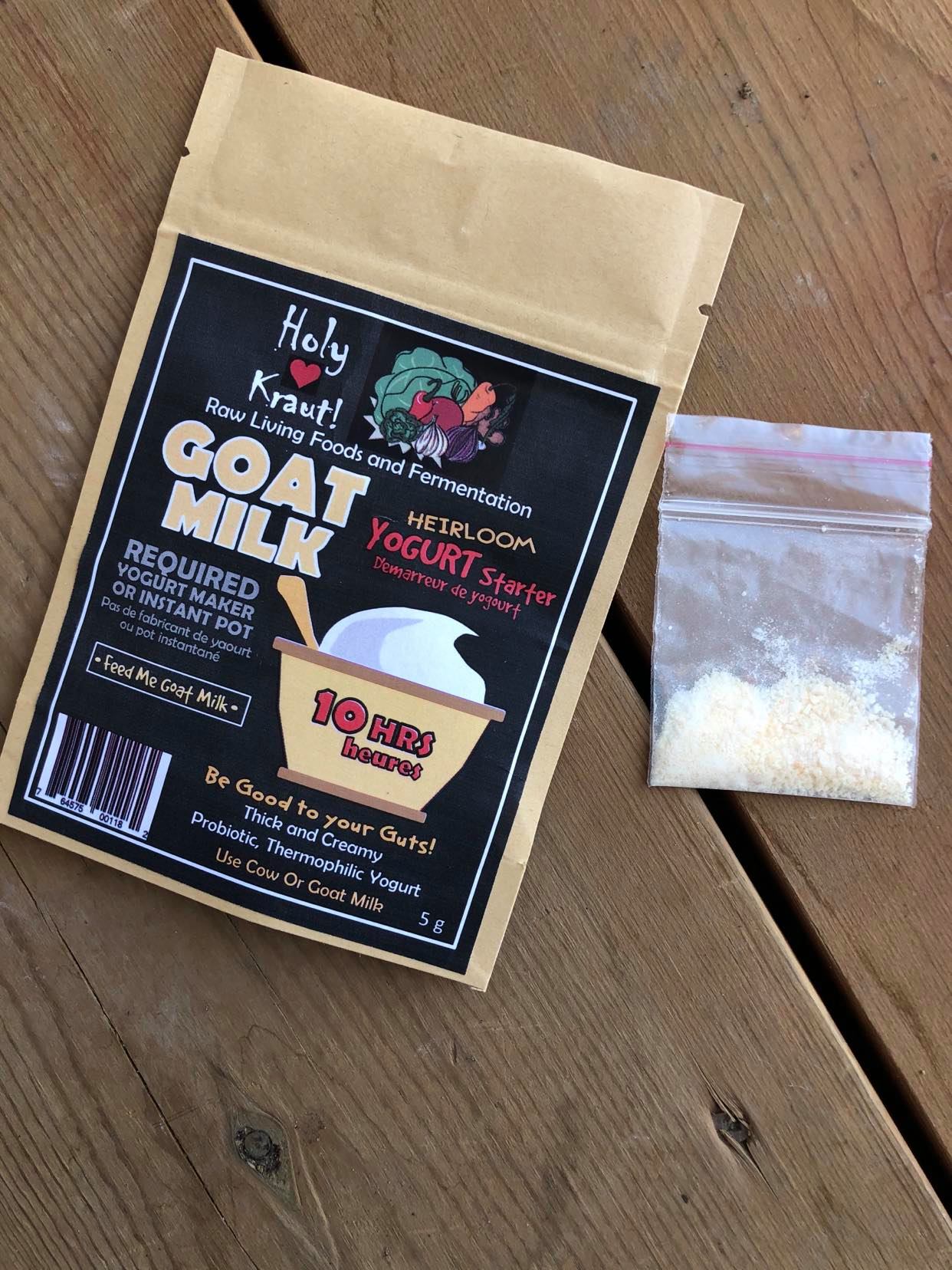 Goat Milk Yogurt Starter - Thermophillic